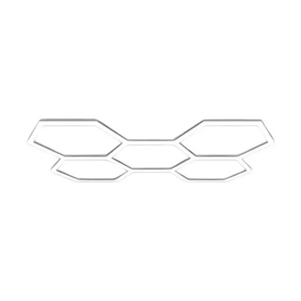 HEXAGONO 44 CM BLANCO