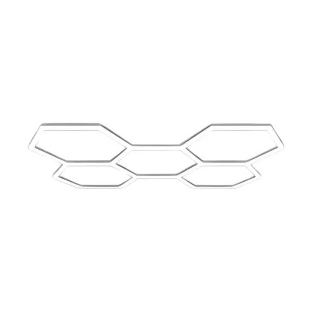 HEXAGONO 44 CM BLANCO