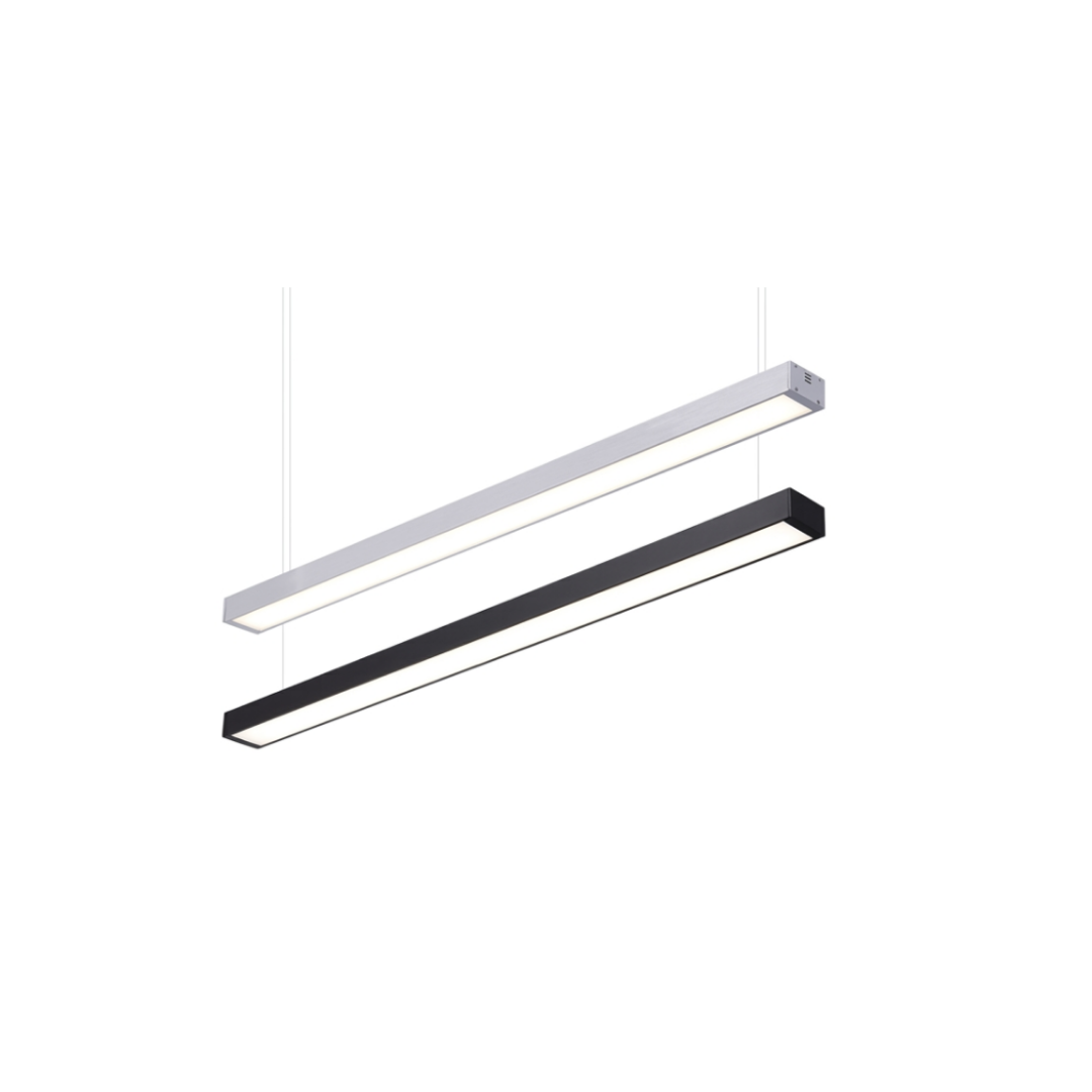 LAMPARA LINEAL 40W BLANCA/NEGRA 3000K_6500K