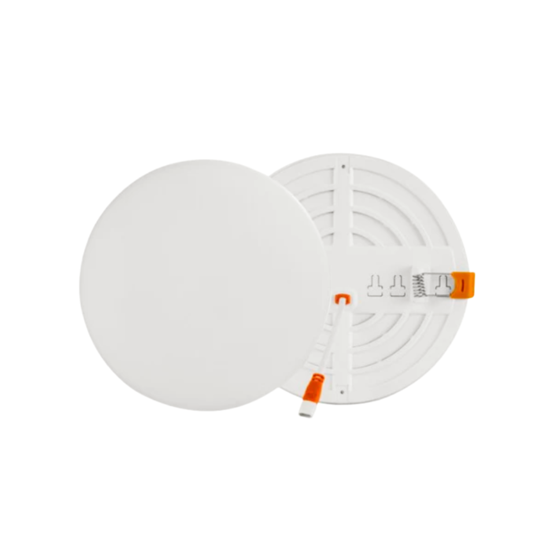 Panel LED Pastel Redondo de Incrustar Luz Blanca