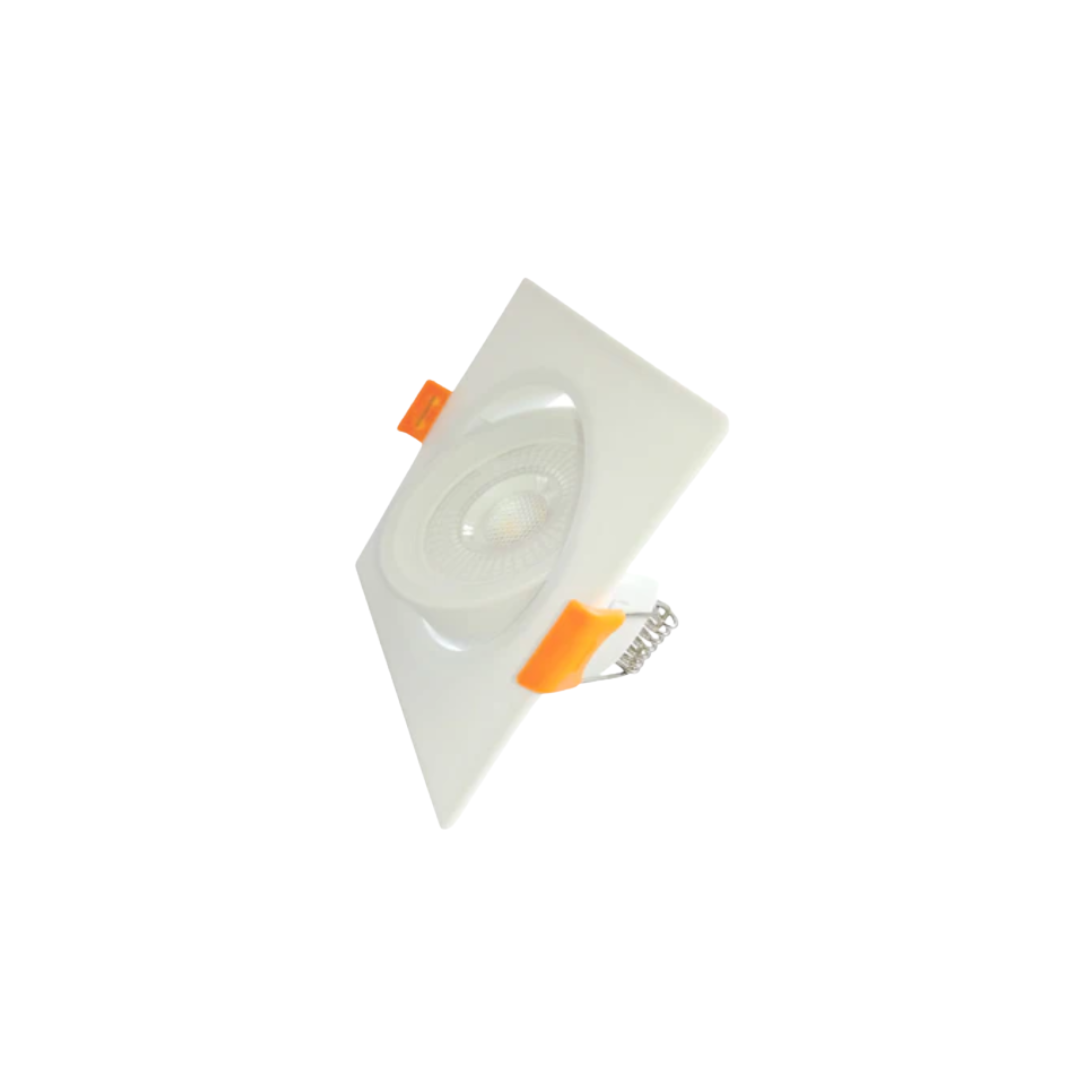 Bala LED 5W Cuadrada Blanca (Luz Blanca, Cálida y 4100K)