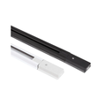 Riel para Spot LED 1.5 Metros Blanco y Negro